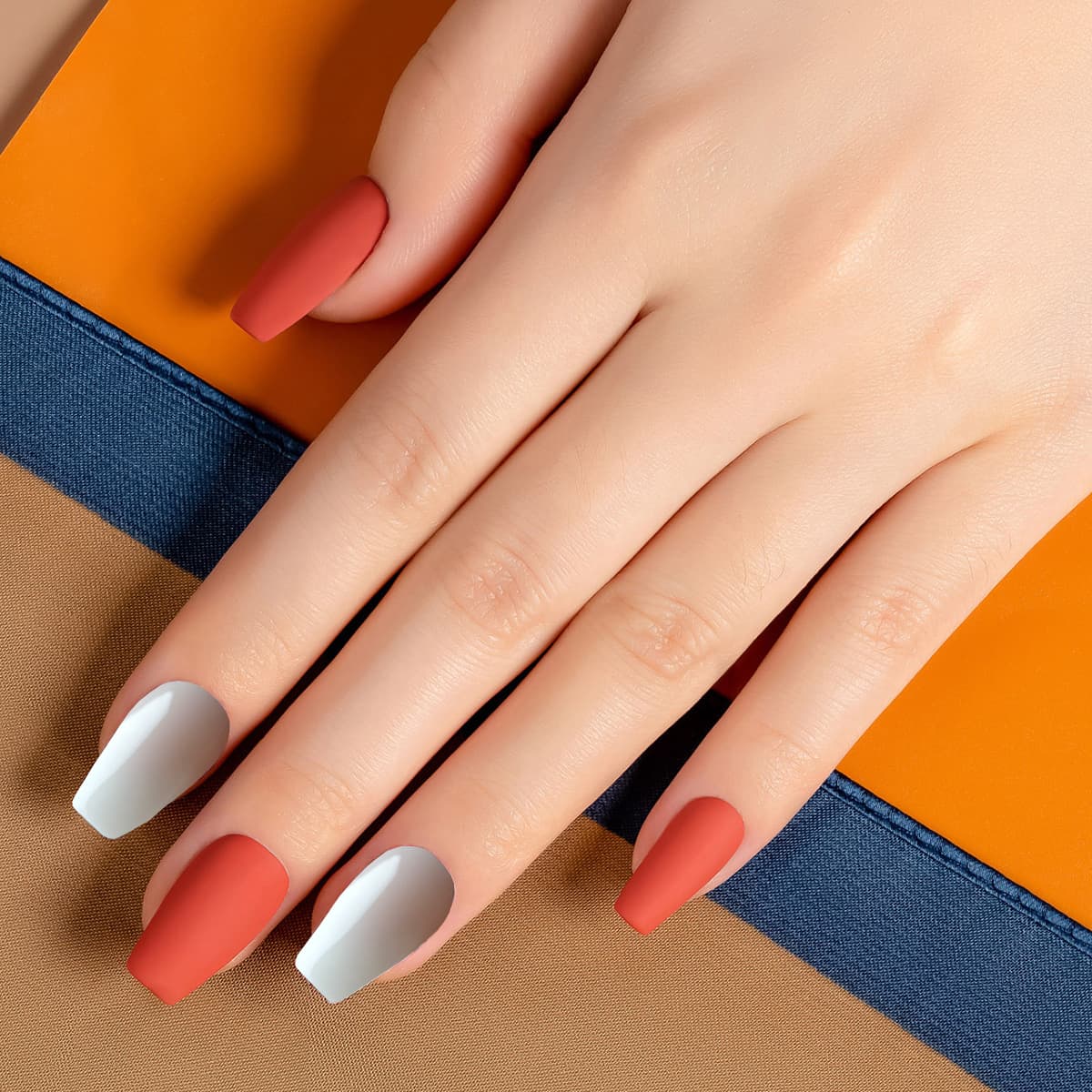 Nails before using Nail Pop